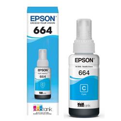 BOTELLA DE TINTA EPSON T664 CYAN 70ML