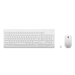 COMBO LENOVO 510 WIRELESS TECLADO Y MOUSE BLANCO
