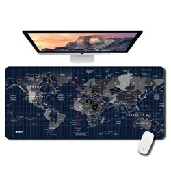 MOUSE PAD CDTEK LISO 84 X 38 CM MAPA AZUL