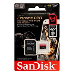 MEMORIA SANDISK 64GB SD200MB EXTREME PRO