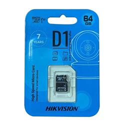 MEMORIA MICRO SD HIKVISION 64GB V30 D1