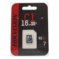 MEMORIA MICRO SD HIKVISION 16GB 92MBPS CLASE 10 C1