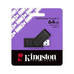 PENDRIVE KINGSTON 64GB USB 3.2 EXODIA S
