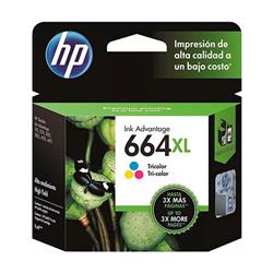 CARTUCHO HP 664 XL COLOR 8ML
