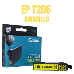 CARTUCHO GLOBAL EPSON T206 AMARILLO