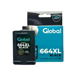 CARTUCHO GLOBAL HP 664XL NEGRO 22ML